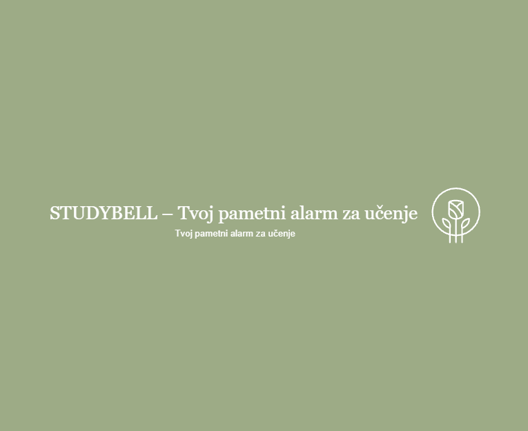 STUDYBELL – Tvoj pametni alarm za učenje